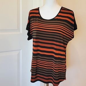 chris and carol peplum top